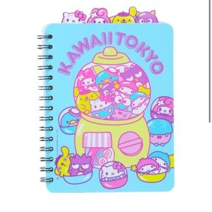 Hello Kitty Kawaii Tab spiral journal